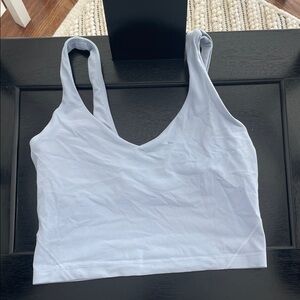 lululemon athletica Light Blue Tank Top